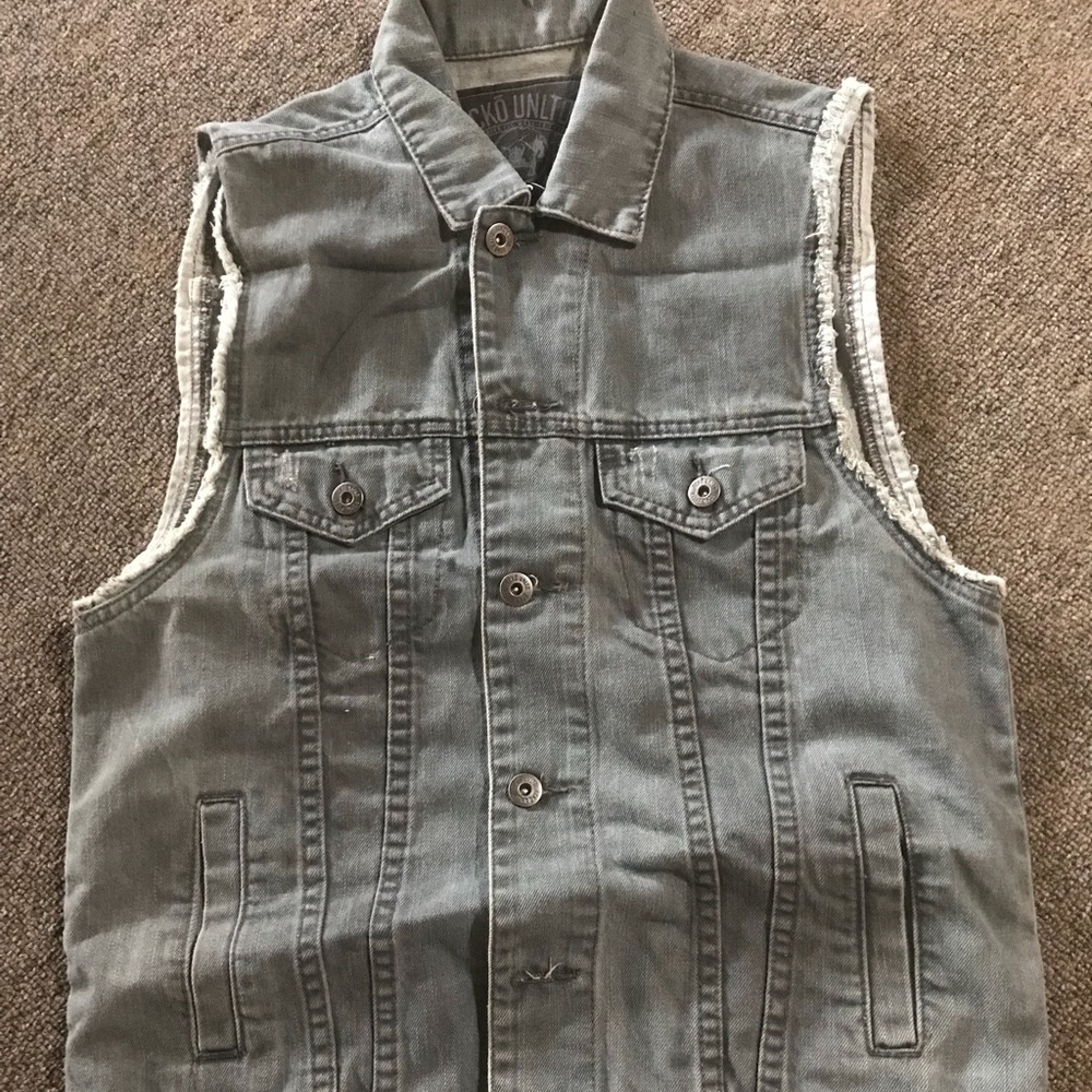 Ecko unlimited denim vest